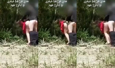 افلام نيك سويدي – محررة أخبار في الطريق العام بتقنية HD